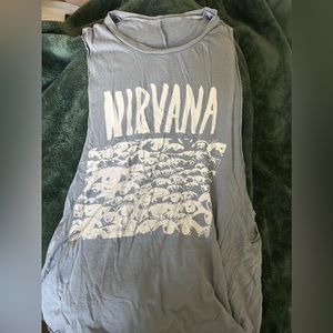 Nirvana cut off t-shirt